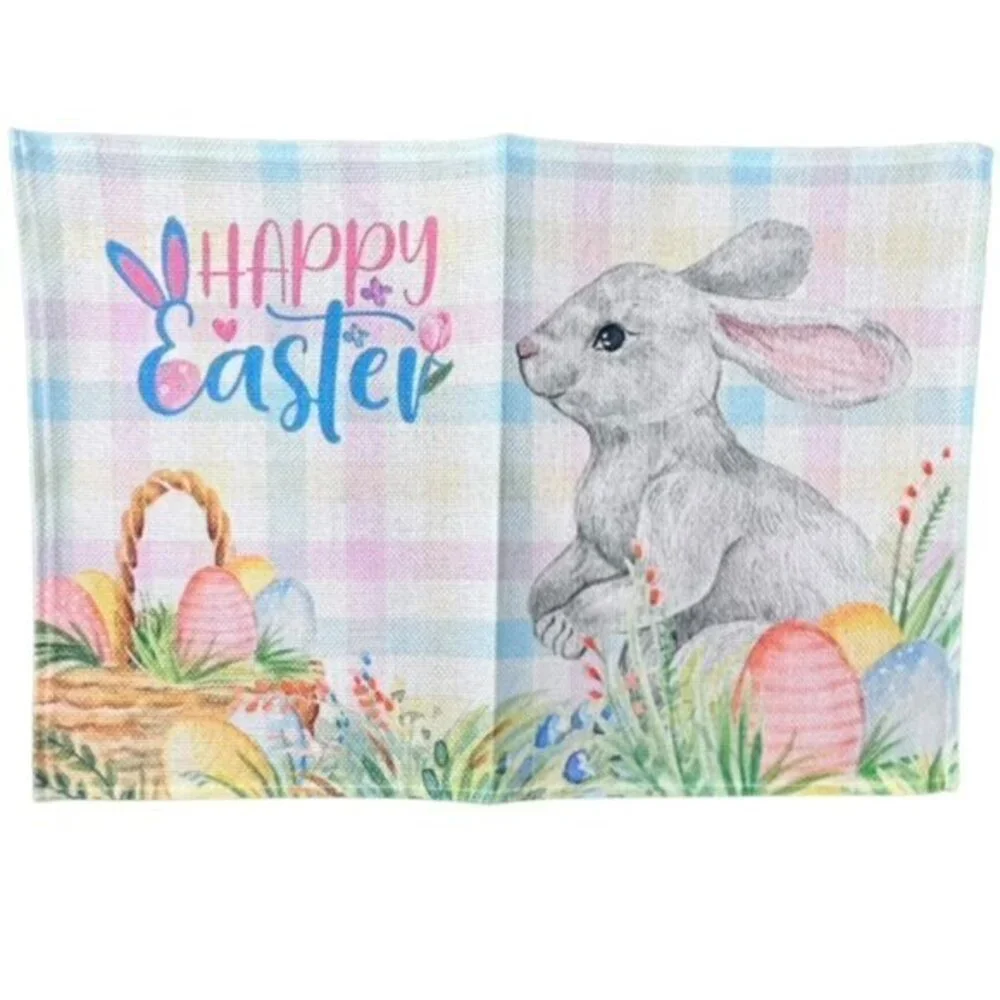 Easter Bunny Peeps Table Placemats Set Of 4 NEW Easter Eggs‎ Spring Variety CUTE